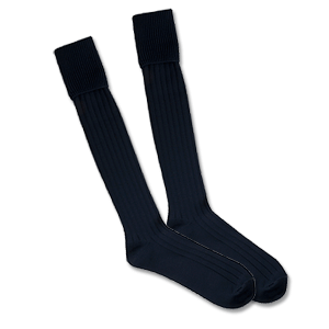 Precision Plain Football Socks - Navy