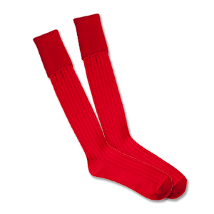 Precision Plain Football Socks - Red