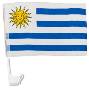 None Uruguay Car Flag