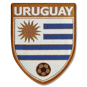None Uruguay Embroidered Iron-on Patch (90x75mm)