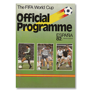 None WC Official Souvenir Programme French Edition -