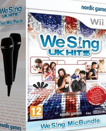 Nordic Games We Sing: UK Hits with Twin Mic Bundle (Wii)