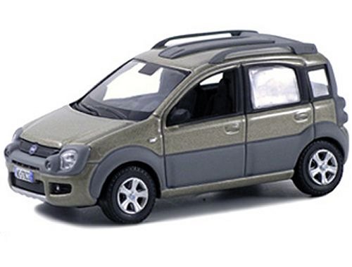 Diecast Model Fiat Panda 4x4 SUV (2005) in Gold (1:43 scale)