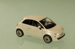 Fiat 500 White 2007