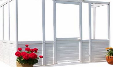 Norfolk Greenhouses BCSRUW2550 2.5 x 2.5 m Standard Sunroom - White