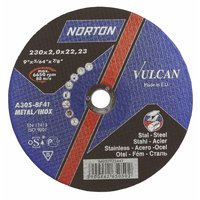 NORTON Thin Metal Cutting Disc 230 x 1.9 x 22.2mm Pack of 5
