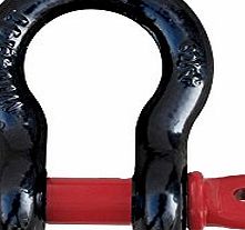 Noryb Heavy Duty Bow Shackles with Screw Pins Towing Lifting 4x4 Offroad Recovery (5/8 (3.25T))