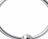 Nose Jewellery 12MM (1/2``) Length 20Gauge(0.8MM) 925 Sterling Silver Hoop Nose Piercing Ring
