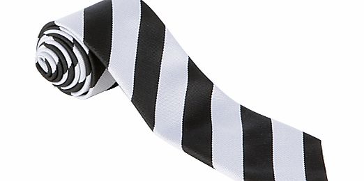 Nottingham High School Junior Tie, Black/White