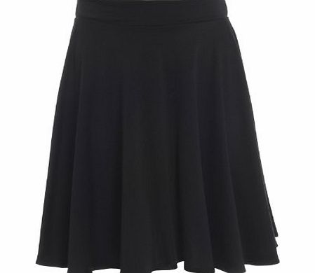 Nouvelle New Womens Nouvelle Plus Size Skater Flared Skirt Ladies Size Black 14