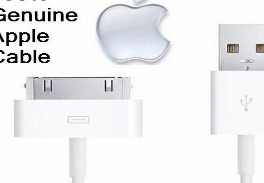GENUINE APPLE iPhone 4 4S 3G 3GS IPOD amp; iPad 2 amp; 1 CHARGER USB LEAD CABLE ** MA591G/B - ORIGINAL APPLE PART ** 100% Genuine ** SOLD OVER 1000 + **