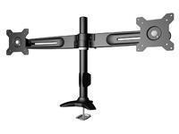 Grommet Dual Monitor Stand - Height