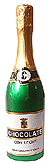 Novelty Chocolate Co. 20 Chocolate Champagne Bottles