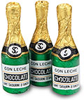 Novelty Chocolate Co. 60 Small Chocolate Champagne Bottles