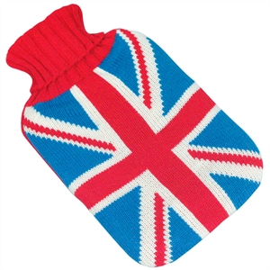 Hot Water Bottles - Union Jack Knitted