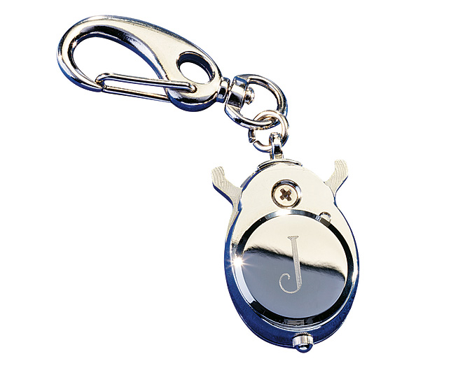 novelty Key Ring Watches, Ladybird, Personalised