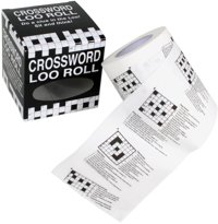 Novelty Toilet Tissue (Crossword)