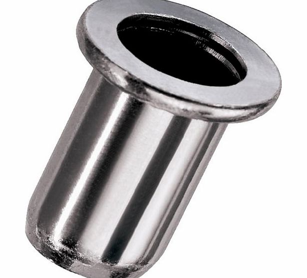 Novus Aluminium Blind Rivet Nuts M6 x 15mm -