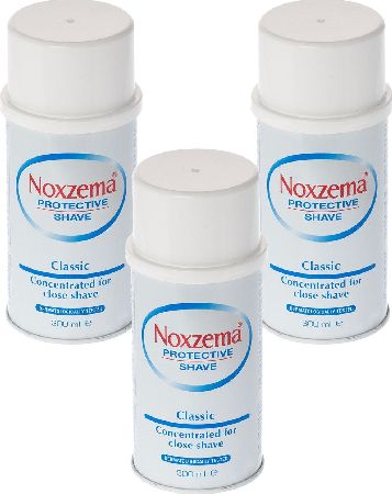 Noxzema, 2102[^]0099107 Protective Shave Regular - Triple Pack
