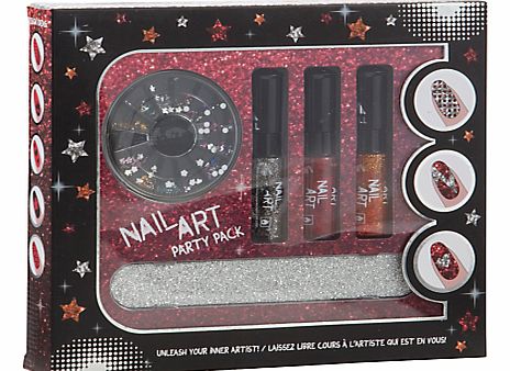 Party Nail Art Glitter Gift Set, Multi