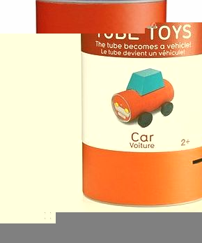 NPW Tube Toys - Turn The Tube Into A Car , Train , Tractor amp; More - Great Christmas Gift (Car)