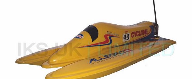 NQD Large Radio Control Formula One Style Racing Speed Boat - RECHARGEABLE NEW MODEL