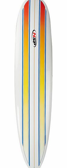 NSP Mens NSP Orange Surfboard - 9ft 6