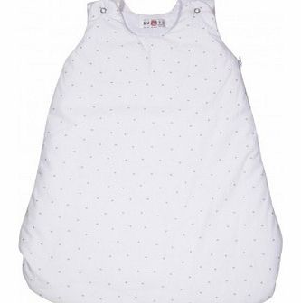 Baby sleeping bag - grey stars S,M,L,XL