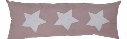 Numae Small rectangular cushion - dusky pink, pink