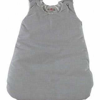 Numae Vichy grey baby sleeping bag XL