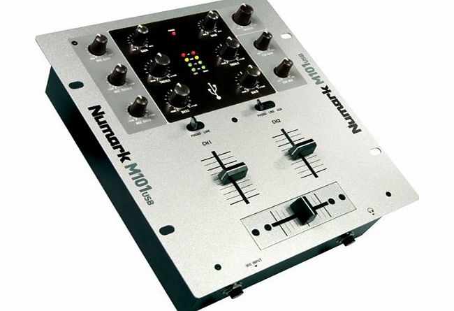 Numark M101 USB DJ mixer Mixer, mixing desk