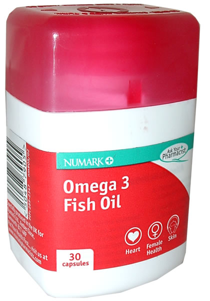 Omega 3 Fish Oil (x30 Capsules)