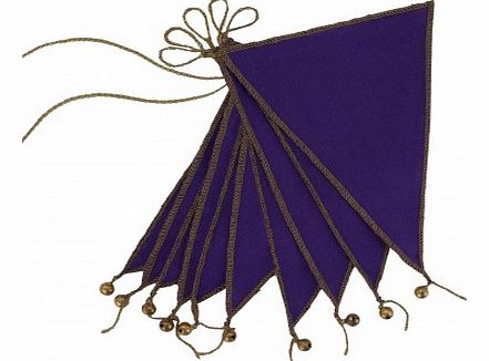 Bunting Flags - violet `One size