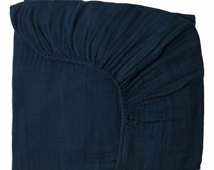Numero 74 Fitted sheet - navy blue S,M