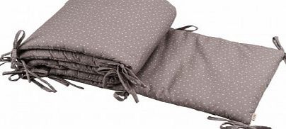Numero 74 Grey Stars Bed Bumper `One size