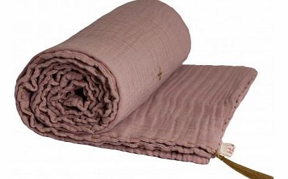 Summer quilt - dusty pink S
