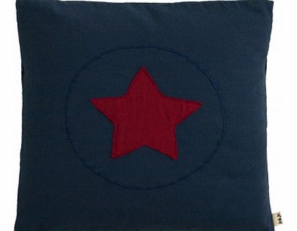 Numero 74 Super Hero cushion - navy blue `One size