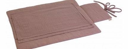 Travel changing mat - dusky pink `One size