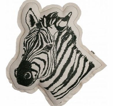 Numero 74 Zebra cushion `One size