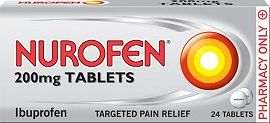 Nurofen, 2041[^]10067963 200mg 24 Tablets Ibuprofen 10067963