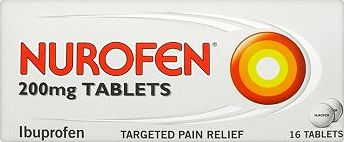 Nurofen, 2041[^]10028551 200mg Tablets - 16 Tablets 10028551