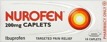 Nurofen, 2041[^]10028643 Caplets -16 10028643