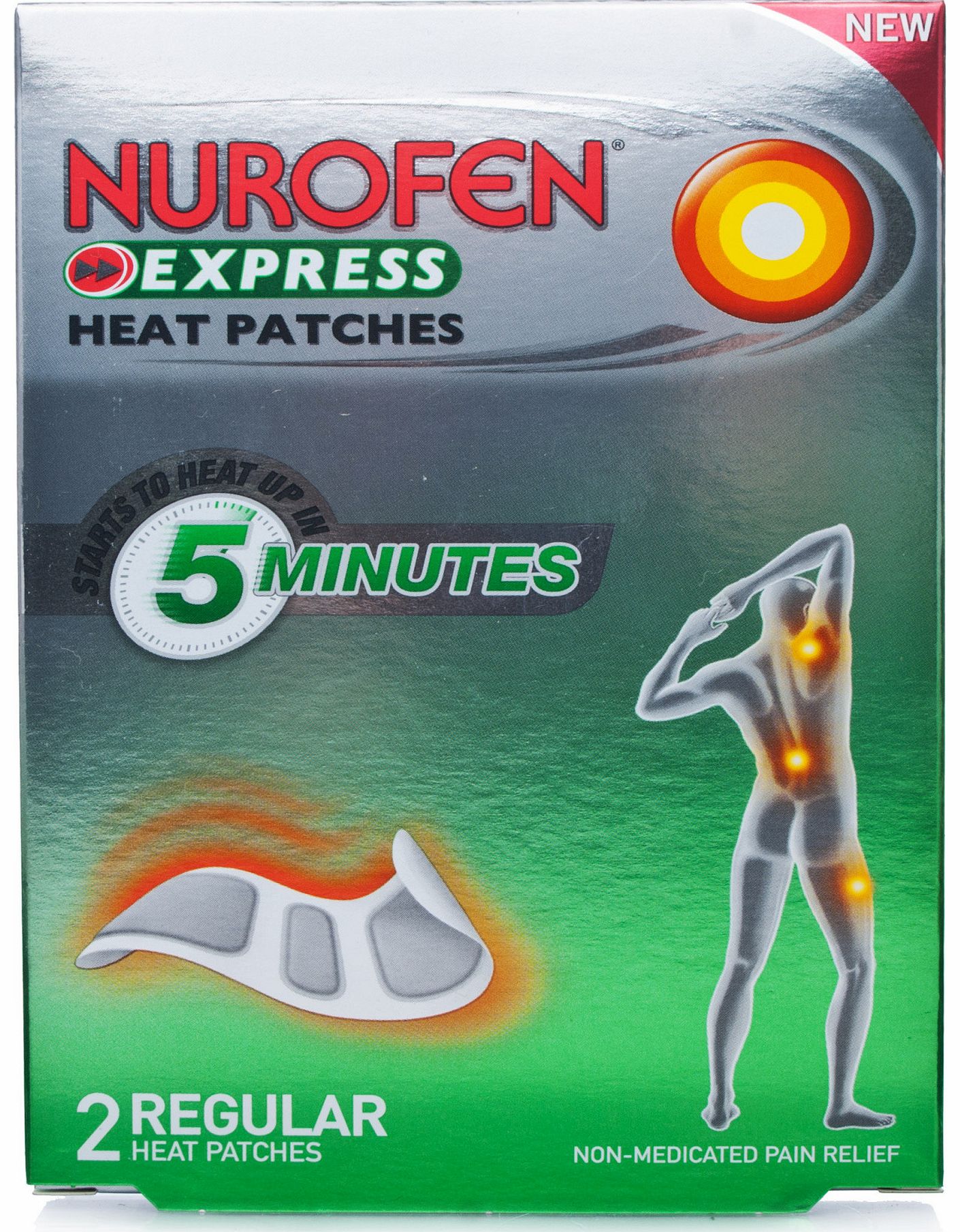 Express Heat Patches Regular