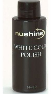 Nushine White Gold Polish 50ml - eco-friendly formulation