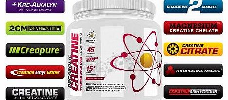 Nutracell Labs 10 Blend Decabolic Creatine : Anabolic Muscle Mass / Size / Strength Boost Without Steroids / HGH