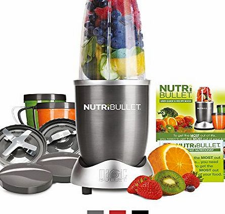 NUTRiBULLET  Graphite 12 Piece Set with Bonus Nutriblast Superboost Powder