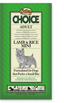 Choice Canine Adult Lamb and Rice Mini 7.5kg