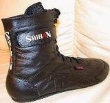 NWS Boxing Boots SHIHAN (Size: 43)-High Quality Soft Leather - SPECIAL LOW PRICE !!!