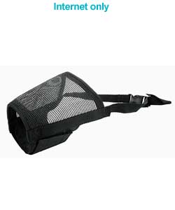 nylon Mesh Dog Muzzle - Large