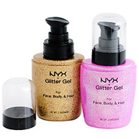 NYX Cosmetics Body Glitter Gel - Glitter Gel Sweet Honey